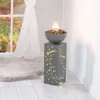 EASYmaxx LED-Dekosäule Beton-Optik mit Pflanzschale Produktbild-Vorschau 10