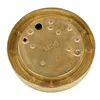 Außenleuchte Wand IP64 G9 Ø 14 cm Glas Messing massiv Produktbild-Vorschau 8