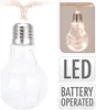 30 LED světelný řetěz s motivem žárovky na jutové šňůře Náhled obrázku produktu 4