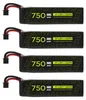 Batterie FLYWOO Explorer 750mAh 1S HV V2 mit A30-Anschluss Produktbild-Vorschau 1
