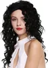 WIG ME UP Halbperücke 3/4 Perücke lang gelockt schwarz AG-1 Produktbild-Vorschau 4