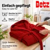 Bata de algodón Betz con capucha para hombre y mujer - Bata Vista previa de la imagen del producto 11