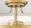 Lampa sufitowa Harper stary mosiądz 3xE27x60W szkło Podgląd zdjęcia produktu 9