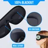 Strex Luxe Maschera per Dormire - 3D Ergonomica - 100% Anteprima dell’immagine prodotto 4