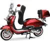 Motorroller 125 ccm Burnout EasyCruiser Dunkelrot Metallic Produktbild-Vorschau 10