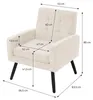 ML-Design Sessel Wohnzimmer, Relaxsessel mit Armlehnen, Produktbild-Vorschau 8