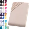 Jersey Spannbettlaken 140-160x200 cm Spannbettuch 100% Produktbild-Vorschau 1