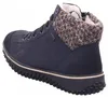 Rieker Damen Stiefelette Schnürboot Warmfutter flach Produktbild-Vorschau 30