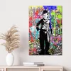 DEQOART Glasbild Echtglas 60x90 cm 'Ikonischer Kontrast' Produktbild-Vorschau 4