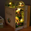 OKWISH DIY Book Nook sada – 3D puzzle dřevěný domeček v Náhled obrázku produktu 2