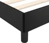 vidaXL Bettgestell Schwarz 80x200 cm Kunstleder Produktbild-Vorschau 6
