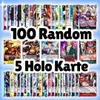 100 One Piece Sammelkarten + 5 Holographische Karten | Produktbild-Vorschau 1