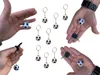 jameitop®  12 Stück Fussball Schlüsselanhänger Ball Produktbild-Vorschau 1