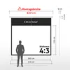 ESMART Professional MIMOTO | Motorleinwand | 305 x 229 cm Produktbild-Vorschau 2