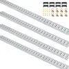 SucceBuy Jeu de rails d'arrimage E-Track, 24 pièces de 5 Voir les images du produit 1