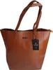 Damen Tasche Shopper Handtasche Kupferfarbe Schultertasche Produktbild-Vorschau 1