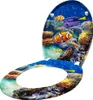 A toilet seat and lid with an underwater scene featuring fish and coral. Náhled obrázku produktu