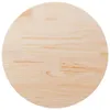 vidaXL Plateau de table Ø80x2,5 cm Pin massif Voir les images du produit 7