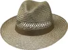 Fiebig Strohhut Fedora mit breiter Krempe und Ripsband Produktbild-Vorschau 1