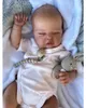 Reborn-babypop van 46 cm, slapende baby, pasgeboren baby, Productafbeelding-voorbeeld 4