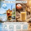 24 Glasstrohhalme +2 Bürsten Glashalme Glas Trinkhalme Produktbild-Vorschau 4