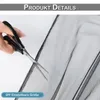 Rideau extra-large d'extérieur en voile, moustiquaire, Voir les images du produit 7