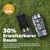 Faltbarer Bollerwagen Handwagen bis 150 kg – Strandwagen Produktbild-Vorschau 4