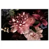 Leinwandbild Pfingstrosenstrauß aus rosa Blüten 90x60 Feeby Produktbild-Vorschau 3