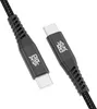 USB-C zu USB-C Kabel 480mbps 60W mit Metall Stecker - Produktbild-Vorschau 1