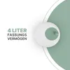 Salatschleuder Grün (4L Ø25cm) BPA-frei, 3in1 Salattrockner Produktbild-Vorschau 6