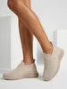 Beige Damen-Sneaker mit Mesh-Obermaterial, Größe 40 Produktbild-Vorschau 1