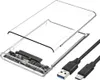 2.5palcové pouzdro na pevný disk typu C Průhledný kryt HDD Náhled obrázku produktu 2