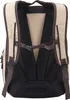 The back of a backpack is shown against a white background. Produktbild-Vorschau