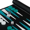 Relaxdays Backgammon, reisspeel dat opgerold kan worden, Productafbeelding-voorbeeld 6