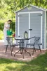 Balkon-Set ALESIA, Schwarz/Anthrazit, Tisch 70x60 cm, 2x Produktbild-Vorschau 2