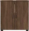 vidaXL Armoire de salle de bain avec porte, aspect chêne Voir les images du produit 6