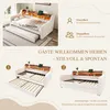 STILVORA Schlafsofa 90x190 mit Ausziehbett, Jugendbett mit Produktbild-Vorschau 8