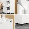 SoBuy Koupelnová skříňka - Úzká koupelnová skříňka se 3 Náhled obrázku produktu 5