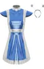 Galaktisches Damen Space Girl Kostüm – Gr. L - Metallic Produktbild-Vorschau 5