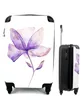 MuchoWow® Koffer Handgepäck Trolley Rollkoffer Kleine Produktbild-Vorschau 1