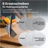 6 Stück Scheiben für Rollschleifer Messerschärfer – Diamant Produktbild-Vorschau 2