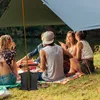Jopassy 4X Pavillon Sandsäcke Standfuß Gewichte Set schwarz Produktbild-Vorschau 7