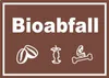 Bioabfall Mülltrennung Aufkleber Text Symbol Essen A9 Produktbild-Vorschau 1