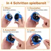 Interaktiver Hundeball, automatisches Hundespielzeug mit 3 Produktbild-Vorschau 6