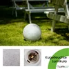 LUMILED Stein Kugelleuchte Außen 20cm Außenkugelleuchte Produktbild-Vorschau 3