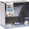 Kurtyna świetlna 360 LED Timer Ciepła biel Przezroczysty Podgląd zdjęcia produktu 1