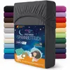 EllaTex Jersey Kinder Spannbettlaken 70x140 Baumwolle – Produktbild-Vorschau 1