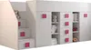 Etagenbett für Kinder Toledo 3 Stockbett mit Treppe, Produktbild-Vorschau 1