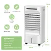 Klimatyzator przenośny COSTWAY 4w1 66W, zbiornik 10L z Podgląd zdjęcia produktu 8