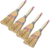 Novatool 4x Kleiner Besen Reisigbesen mit Stiel kurz 28cm Produktbild-Vorschau 1